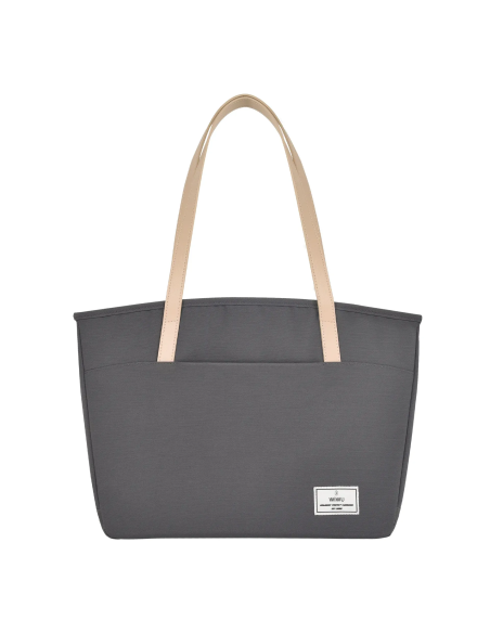 14" Ora Tote Briefcase Grey