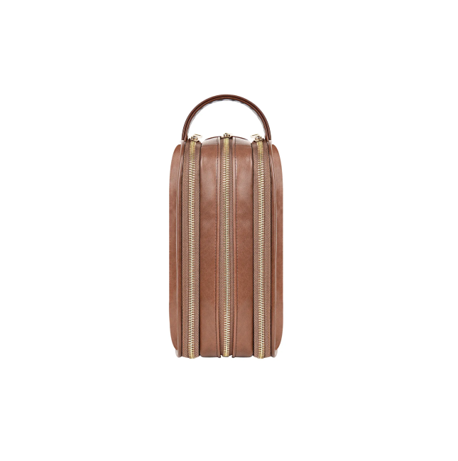 Salem Lux Travel Pouch Brown