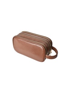 Salem Lux Travel Pouch Brown 2