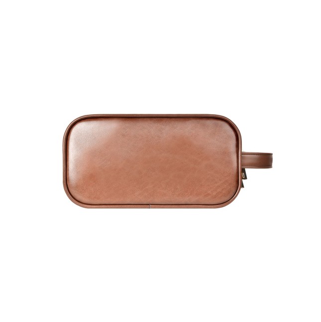 Salem Lux Travel Pouch Brown