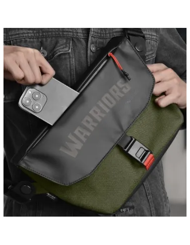 Warriors X Messenger Bag Military Green