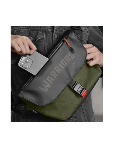 Warriors X Messenger Bag Military Green