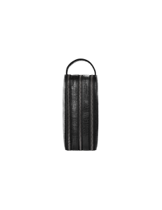 NECESER SALEM LUX NEGRO CON PATRÓN DE COCODRILO