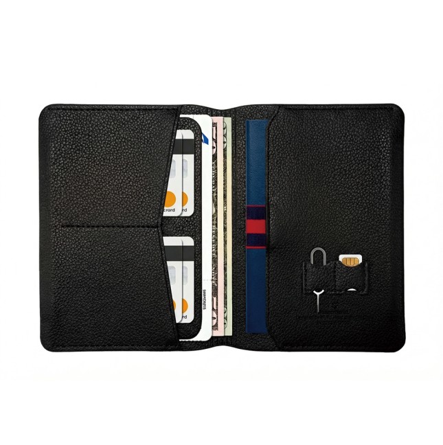 Passport Wallet Master (Black)