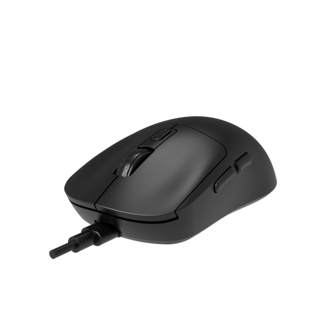 Ratón con Cable Negro
