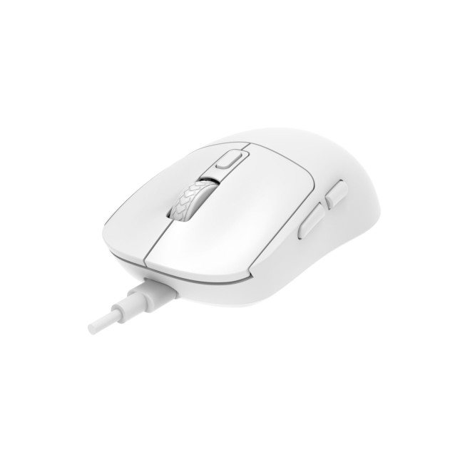 Ratón con Cable Blanco