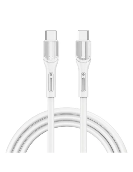 Cable (C-C) de 100W de color blanco