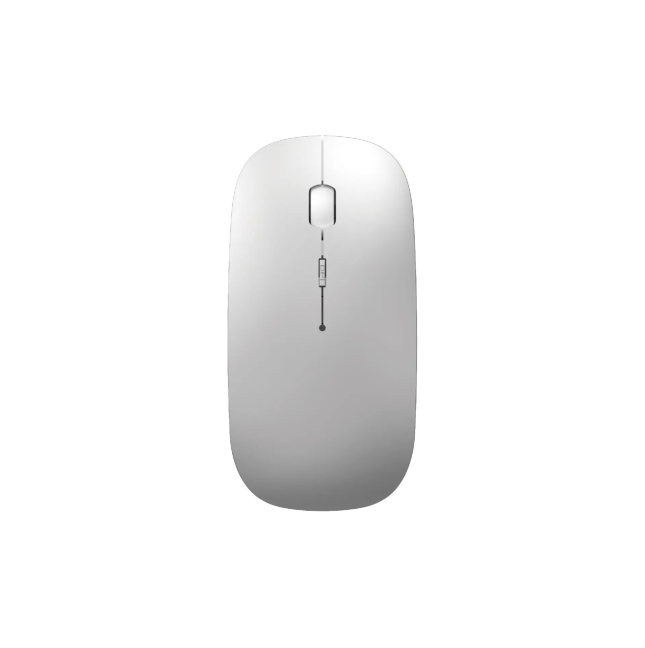 Ratón Inalámbrico de Oficina 2.4G Plateado