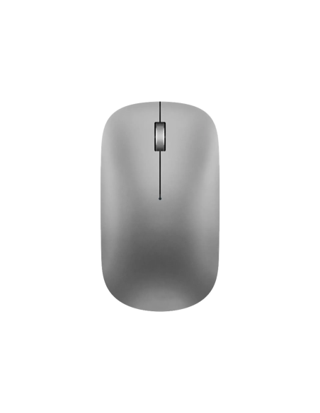 Ratón Inalámbrico de Modo Dual Plateado