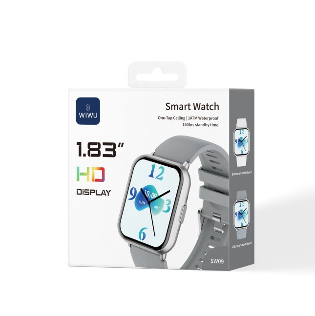 Smartwatch SW09 Plata