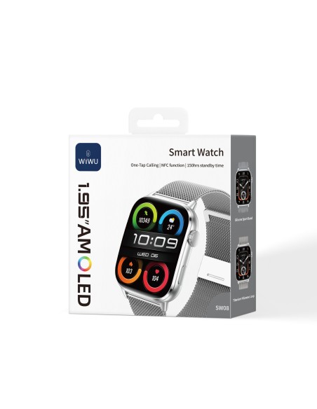 Reloj Inteligente SW08 Plata
