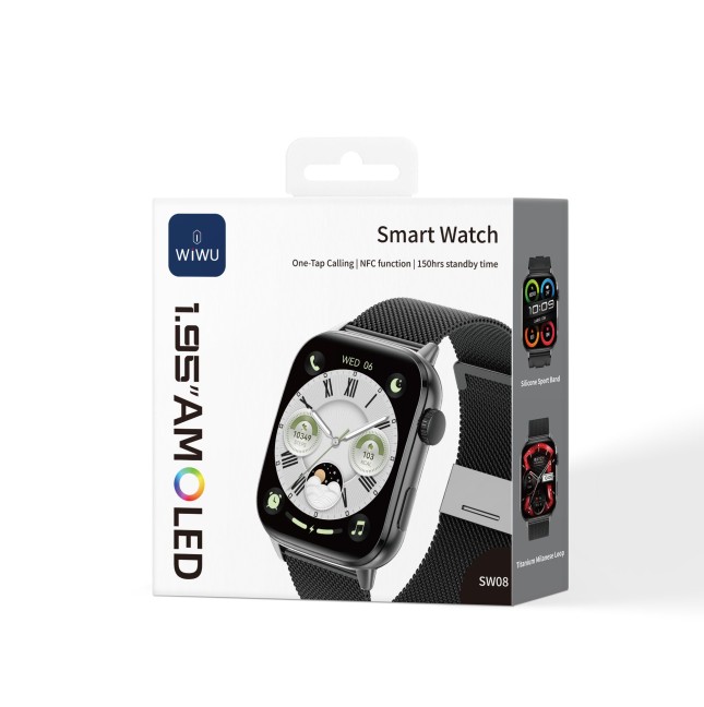 Smartwatch SW08 Negro