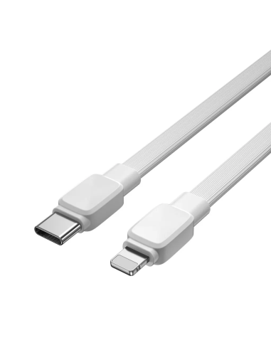 Cable USB-C a Lightning 20 W Bravo Blanco (1 m)