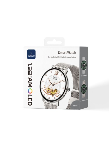 Reloj Inteligente SW07 Plata