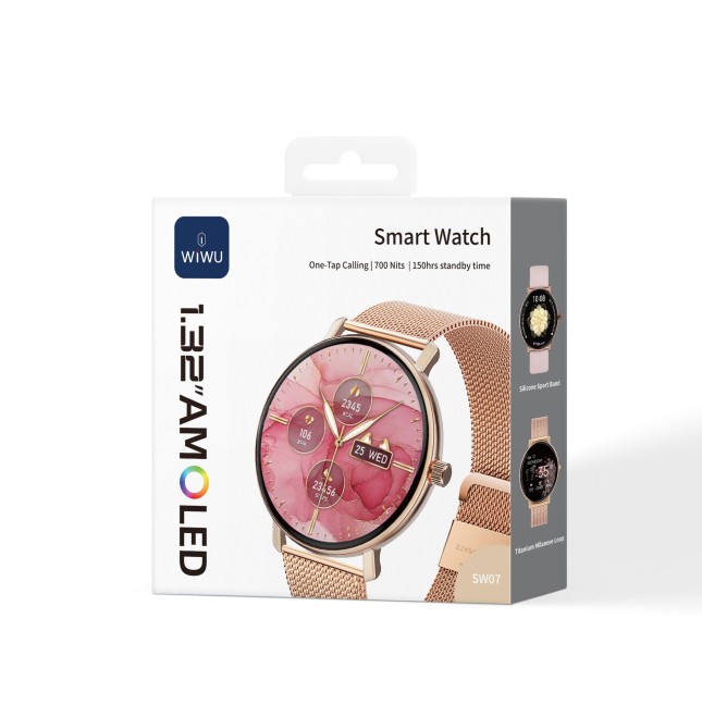 Reloj Inteligente SW07 Dorado