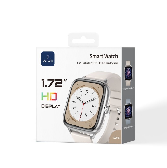 Reloj Inteligente SW06 Plata