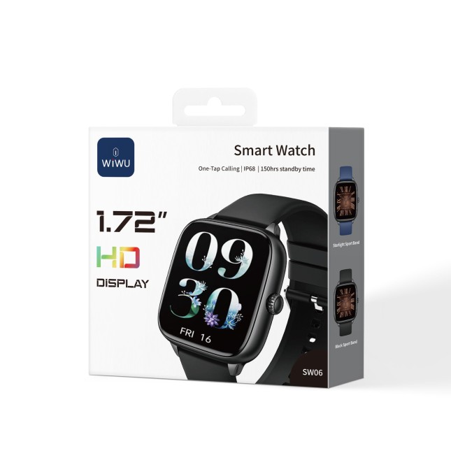 Reloj Inteligente SW06 Negro