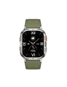 Reloj Inteligente SW05 Titanio+Verde Caqui