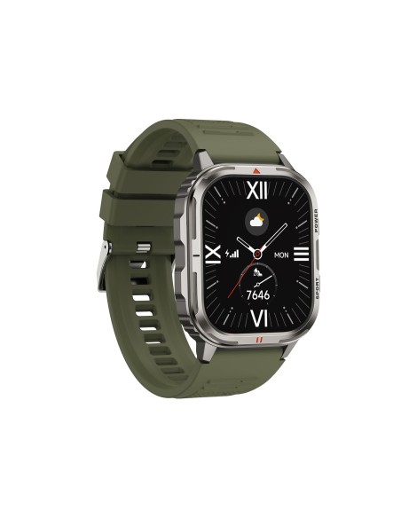 Reloj Inteligente SW05 Titanio+Verde Caqui