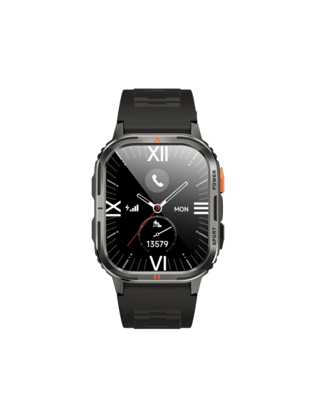 Reloj Inteligente SW05 Titanio+Negro