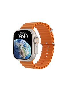 Smart Watch SW01 Ultra Lite Silver + Orange 2