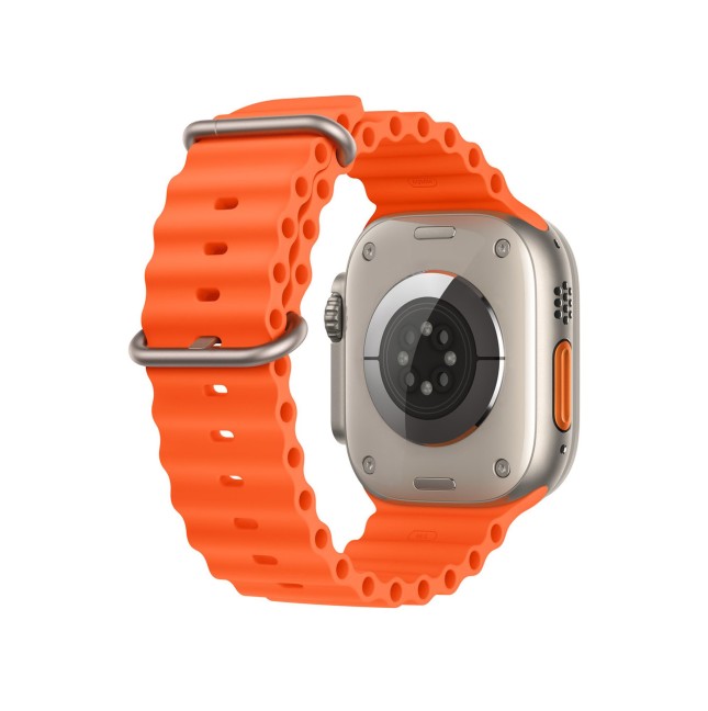 Reloj Inteligente SW01 Ultra Lite Plata + Naranja