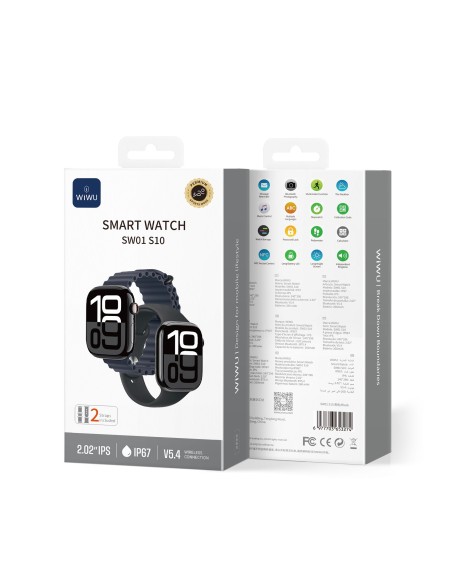 Smart Watch SW01 S10 Black