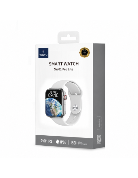 Smart Watch SW01 Pro Lite Silver