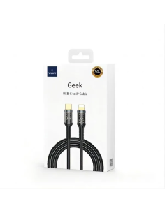 USB-C to Lightning 30W Braided Cable Geek (120 cm)