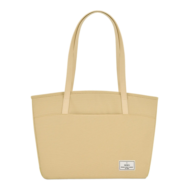 Maletín Ora Tote de 14" de color beige