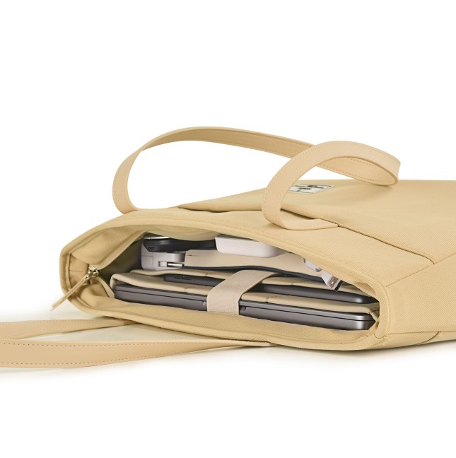 14" Ora Ivory Tote Briefcase