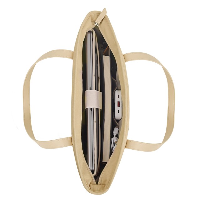 14" Ora Ivory Tote Briefcase