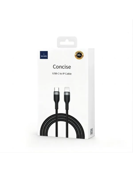 Cable (C-L) de 30W y 2M de color negro
