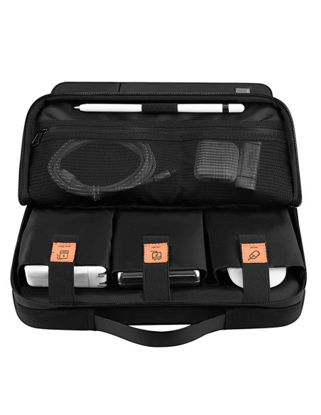 Funda para Portátil de Doble Capas de 15,6" Negro