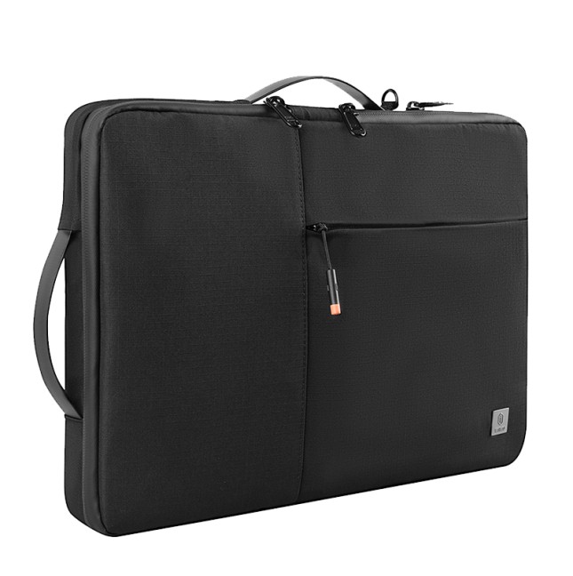 14"/14.2" Alpha Double Layer Laptop Case Black
