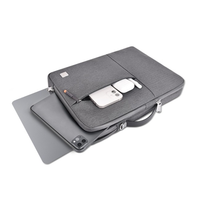 13.3" Alpha Double Layer Laptop Case Gray