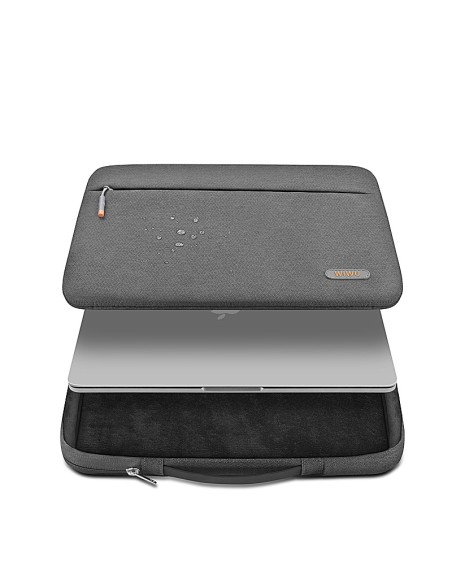 15.4''/16"/16.2" Pilot Sleeve Laptop Case Grey