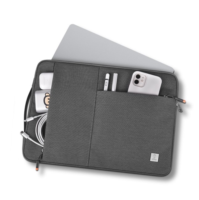 13.3" Alpha Slim Gray Laptop Case