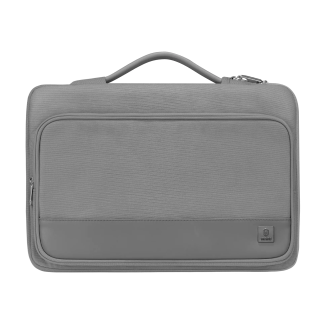 14" Cozy Classic Gray Laptop Sleeve