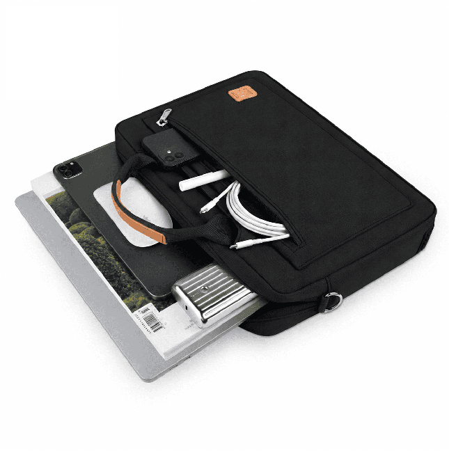 Bolso de Mano Pioneer Pro de 15.6"/16.2", Negro