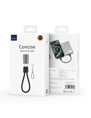 USB-C to USB-C Cable 60W Concise (15cm)