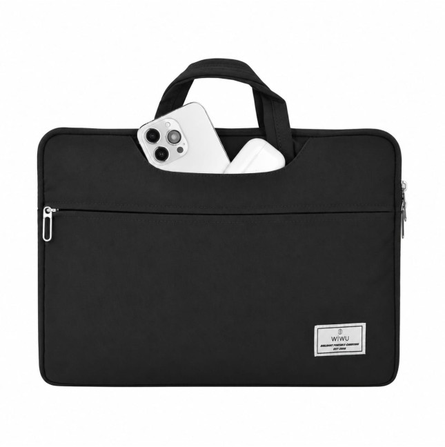 15.6" Vivid Black Laptop Briefcase
