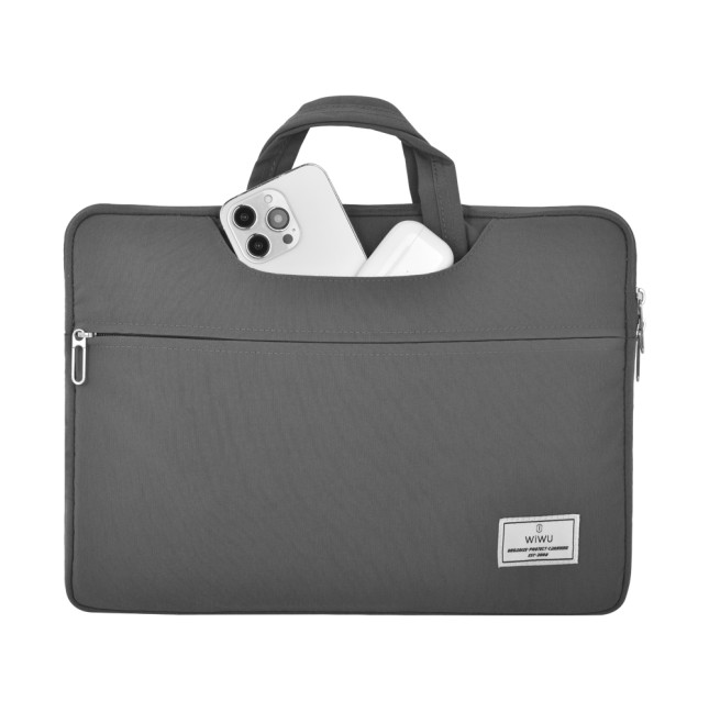 15.6" Vivid Gray Laptop Briefcase