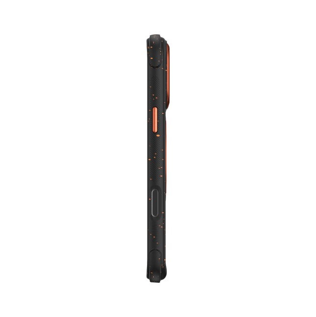 Funda iPhone 18/17 Pro Soporte MagSafe AreoArmor Negro/Naranja | WiWU