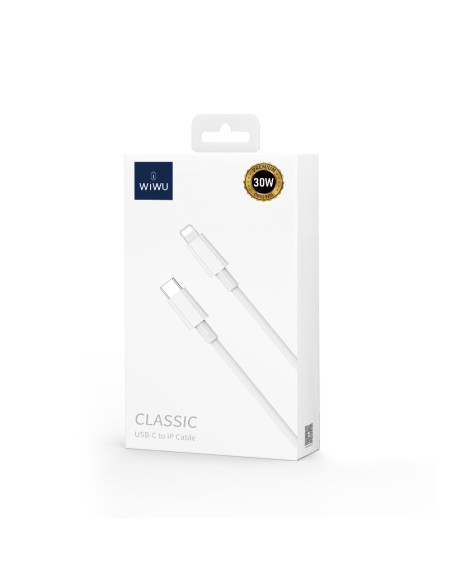 Cable C-L de 30 W Blanco