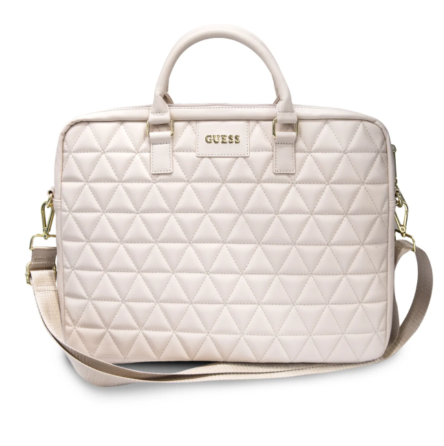 Maletín GUESS acolchado 15” (Rosa)