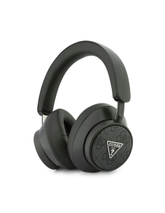 Cascos Bluetooth GUESS con logotipo triangular (Negro)