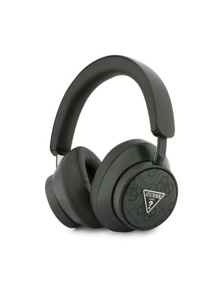 Cascos Bluetooth GUESS con logotipo triangular (Negro)