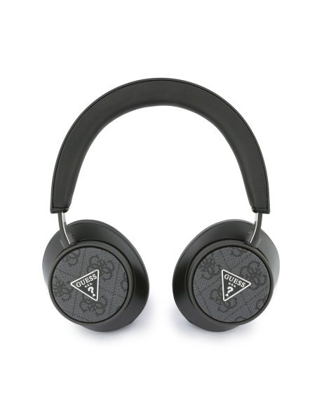 Cascos Bluetooth GUESS con logotipo triangular (Negro)
