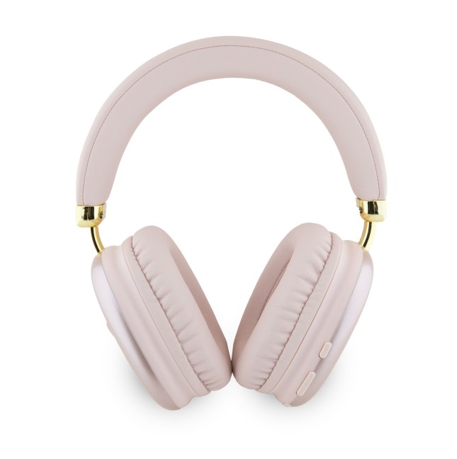 Cascos Bluetooth GUESS ENC y logotipo triangular (Rosa)